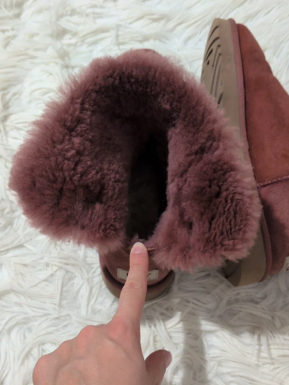 *Altered* Ugg Mini Bailey Bow Boots